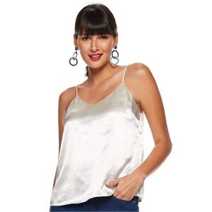 Women’s Nine West Satin Layering Cami